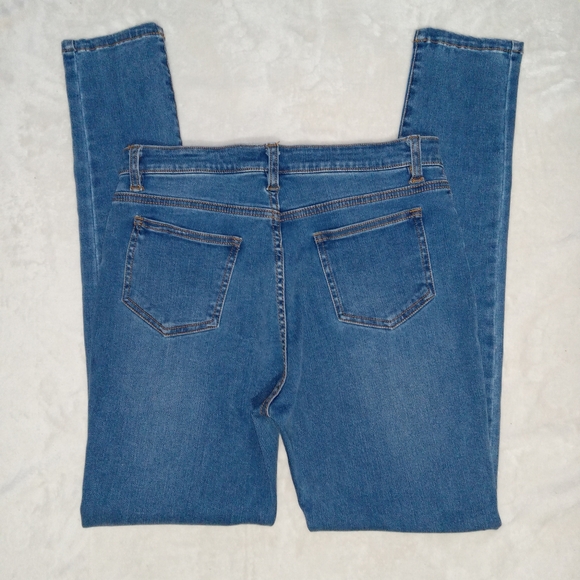 Aleteo Wang Water Repellant Stretch Denim Skinny Jeans size 10 - Picture 9 of 10